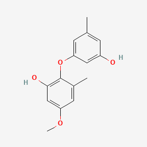 Chemical structure of Cyperin