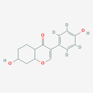 Chemical structure of Daidzein-d4