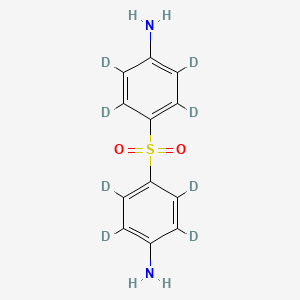 Chemical structure of Dapsone-d8