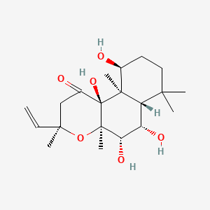 Chemical structure of Deacetylforskolin
