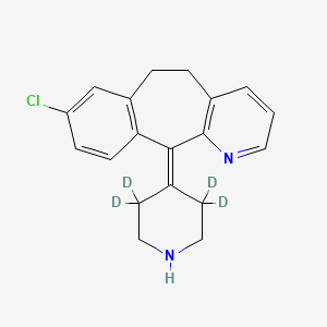 Chemical structure of Desloratadine-d4