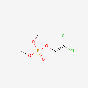 Chemical structure of Dichlorvos