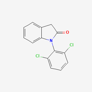 Chemical structure of Diclofenac amide