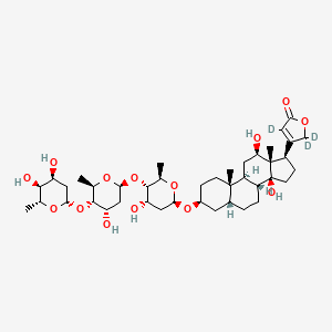 Chemical structure of Digoxin-d3