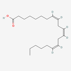 Chemical structure of Dihomo-γ-Linolenic Acid-d6