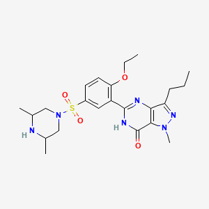 Chemical structure of Dimethylsildenafil