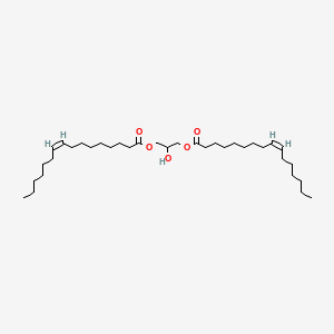 Chemical structure of Dipalmitolein