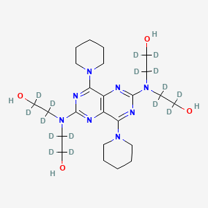 Chemical structure of Dipyridamole-d16