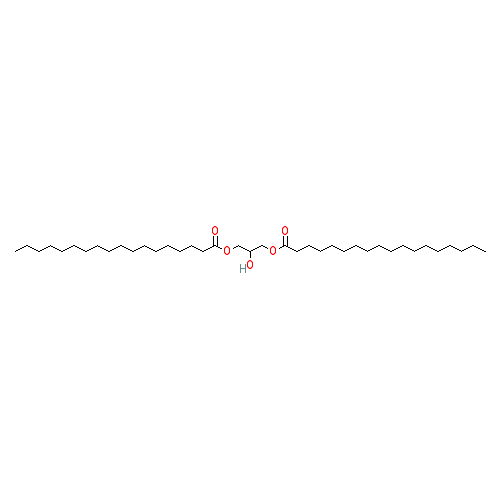 Chemical structure of Distearin