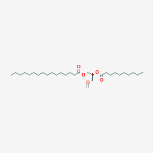 Chemical structure of Ditridecanoin