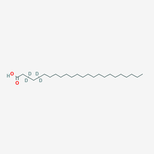 Chemical structure of Docosanoic Acid-d4
