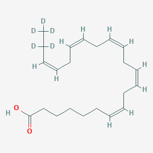 Chemical structure of Docosapentaenoic Acid-d5