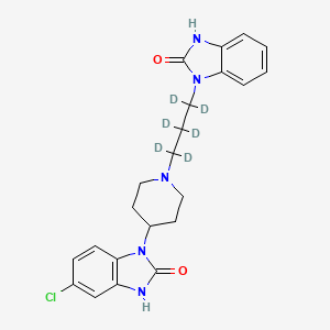 Chemical structure of Domperidone-d6