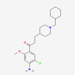 Chemical structure of Donecopride (fumarate hydrate)