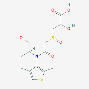 Chemical structure of Doripenem-d4 (sodium salt)