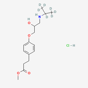 Chemical structure of Esmolol-d7 Hydrochloride