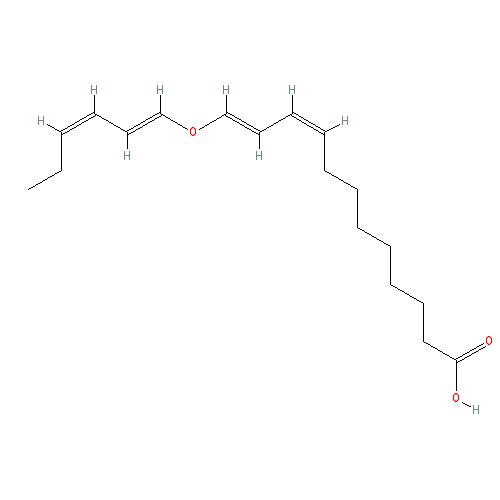Chemical structure of Etherolenic Acid