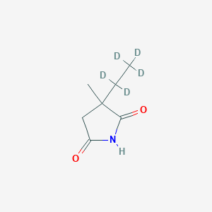 Chemical structure of Ethosuximide-d5
