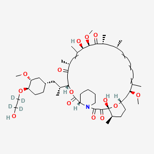 Chemical structure of Everolimus-d4