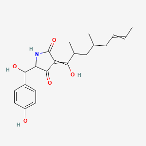 Chemical structure of F-14329
