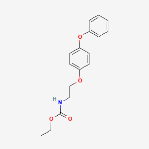 Chemical structure of Fenoxycarb