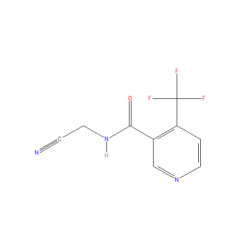 Chemical structure of Flonicamid
