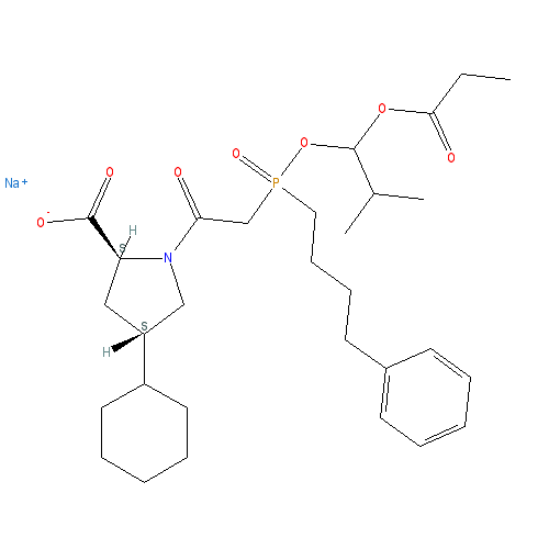 Chemical structure of Monopril