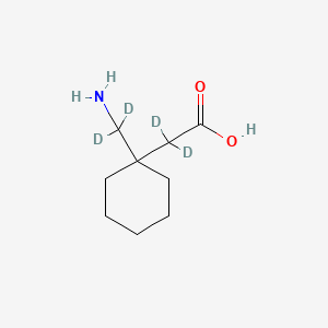 Chemical structure of Gabapentin-d4