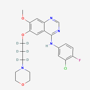 Chemical structure of Gefitinib-d6