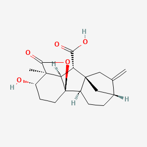 Chemical structure of Gibberellin A4