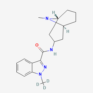 Chemical structure of Granisetron-d3