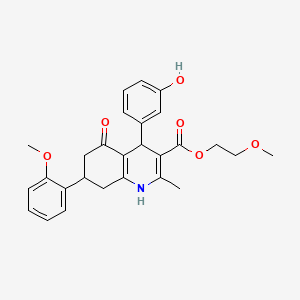 Chemical structure of HPI-1 (hydrate)