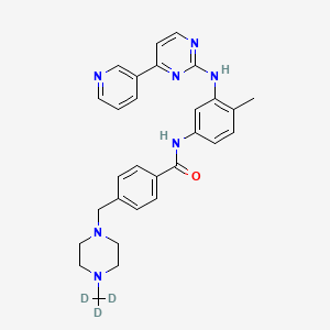 Chemical structure of Imatinib-d3