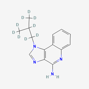 Chemical structure of Imiquimod-d9