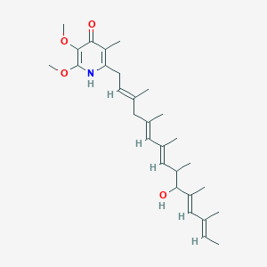 Chemical structure of IT-143A
