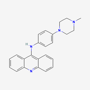 Chemical structure of JP-1302 (hydrochloride hydrate)