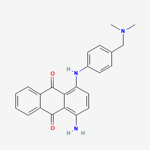 Chemical structure of JWH 073 4-hydroxyindole metabolite-d7