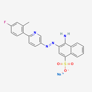 Chemical structure of KUS121
