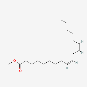 Chemical structure of Linoleic Acid-d11 methyl ester
