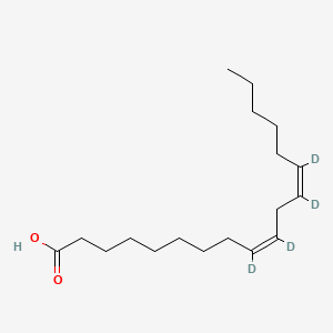 Chemical structure of Linoleic Acid-d4