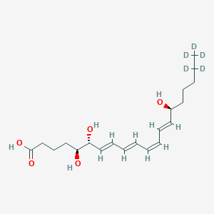 Chemical structure of Lipoxin A4-d5