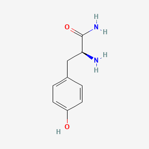 Chemical structure of L-Tyrosinamide