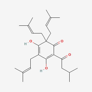 Chemical structure of Lupulone