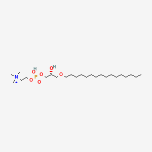 Chemical structure of Lyso-PAF C-16-d4