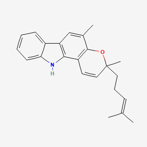 Chemical structure of Mahanimbine