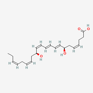 Chemical structure of Maresin 1-d5