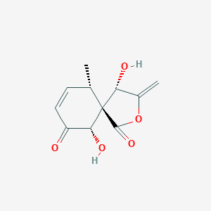 Chemical structure of Massarigenin C