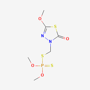 Chemical structure of Methidathion