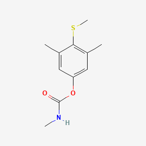 Chemical structure of Methiocarb