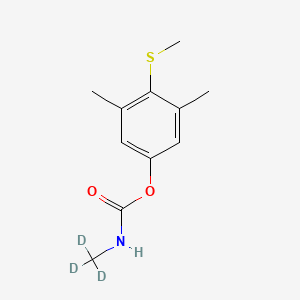 Chemical structure of Methiocarb-d3